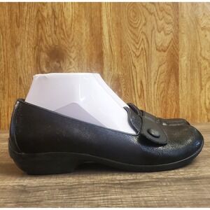 Dansko Olena Slip On Loafers Women's EU 37 US 6.5-7 Black